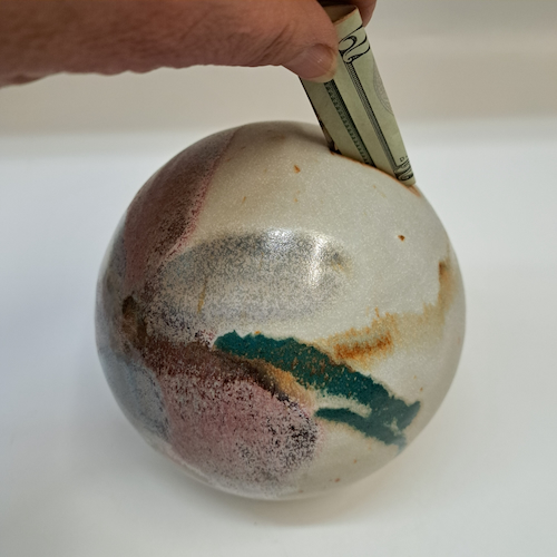 Click to view detail for #260216 Money Bank Sand & Splash $28